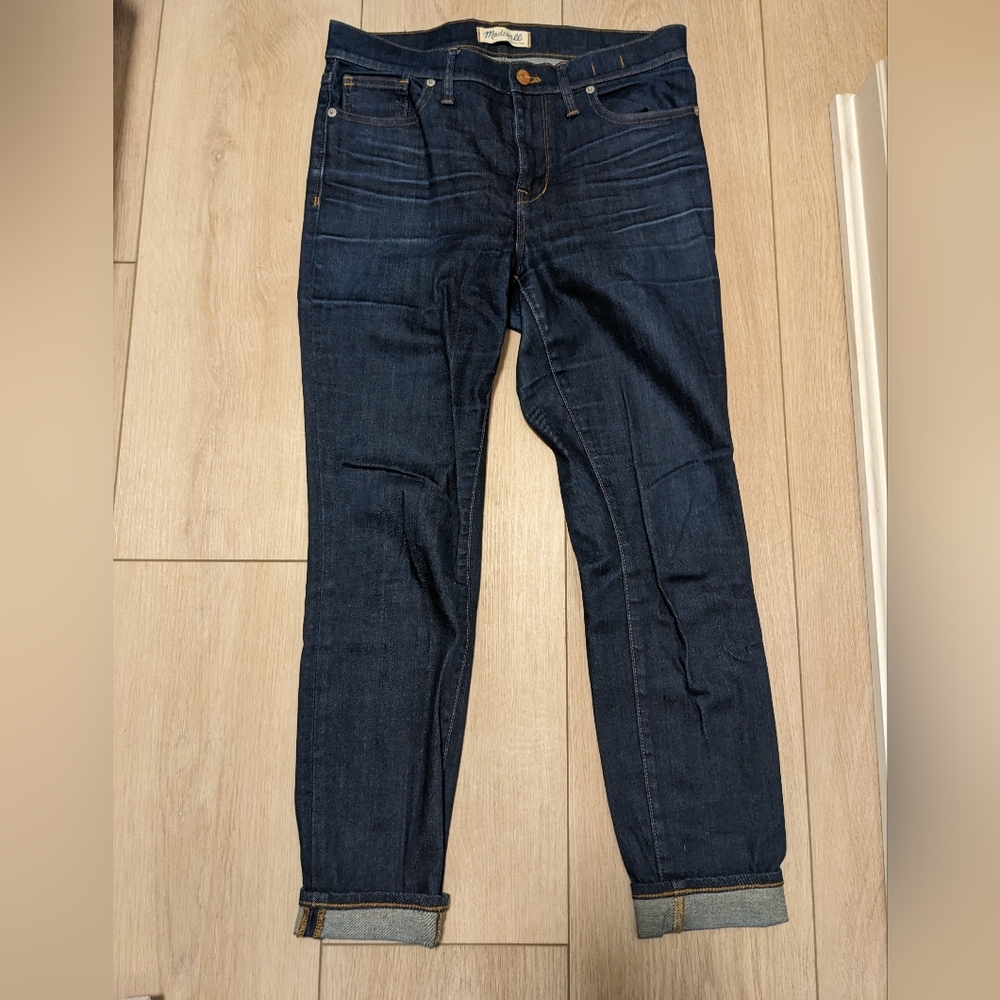Madewell slim fit jeans, dark wash, size 29